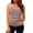 Coffee, variant on ZVNAΖH Women's Striped Maternity Nursing Tank Top, Cotton Knit Sleeveless Shirt with Built-in Bra for Summer, M-2XL