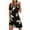 Black 2, variant on YANHAIGONG Cold Shoulder Dresses for Women Plus Size,Plus Size Beach Dresses for Women Casual Summer Sleeveless Floral Printed Tank Dress, Hollow Out V-Neck Loose Beach Short Mini Sundress
