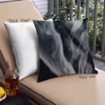 thumbnail image 1 of Ahgly Company Abstract Smoke Coussin Extérieur, 18 Pouces par 18 Pouces, 1 of 6