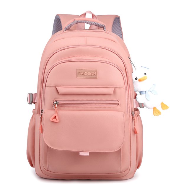 Mochila Mujer Bolso de libros casuales escolares de gran capacidad Moda a prueba de agua para deportes al aire libre