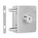 thumbnail image 1 of Cerradura de puerta de vidrio cuadrada de hierro inoxidable Jadeshay, 1 of 8