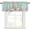 Green, variant on Bunny Easter Rod Pocket Curtain Valance, Eucalyptus Leaves Floral Eggs Weeping Wooden Farmhouse Window Valance for Living Room, Bedroom, Kitchen 42"W x 12"L