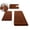 Brown, variant on Microfiber Bathroom Rugs and Mats Sets 3 Pieces Extra Thick Bath Mat Absorbent Soft Shaggy Washable Quick Dry Rug for Bath Room Floor Restroom