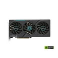 thumbnail image 2 of GIGABYTE GeForce RTX 4070 Ti EAGLE OC 12G (rev. 2.0) Graphics Card, 3x WINDFORCE Fans, 12GB 192-bit GDDR6X, GV-N407TEAGLE OC-12GD Rev2.0 Video Card, 2 of 10