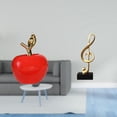 thumbnail image 2 of Escultura De Fruta De Cerámica Y Figura De Nota Musical, Adorno Creativo Para Decoración Del Hogar, Para Cafetería, Sala De Estudio, Escritorio, Mesa, Centro De Mesa, Regalo De Inauguración, 2 of 8