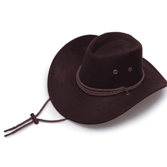 TELOLY 2026 New Sun Hat Men Summer Imitation Leather Cowboy Hat Bucket Hat Large Brim Outdoor Camping Bucket Hats for Men for Hiking Fishing Travel Black Coffee