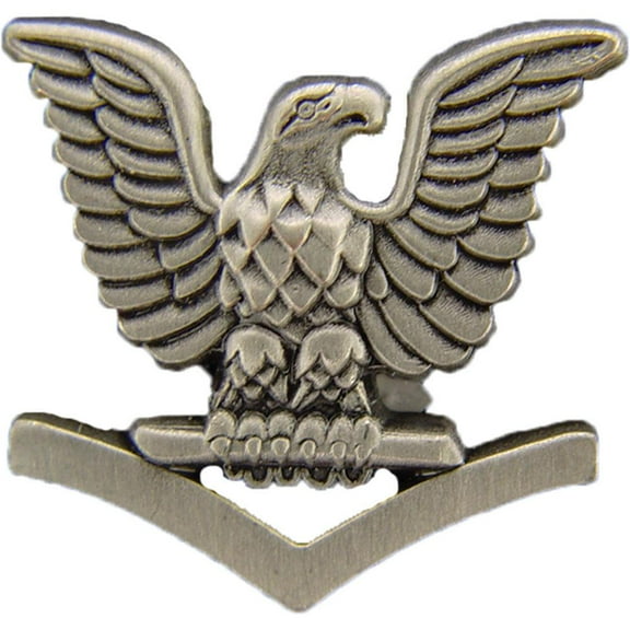 Eagle Emblems P10150 Pin - USN, Petty Officer 3rd Class, Radio Technical - 0.88 x 0.81 in.
