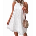 thumbnail image 2 of Swimsuit Cover Up for Women Crochet Hollow Out Summer Dresses for Women White XXXL, 2 of 9