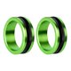 thumbnail image 1 of Anillo de línea de pesca cómodo y ensanchado, herramienta de pesca de regalo para pescadores, diseño ergonómico. 2 piezas verdes, 1 of 8