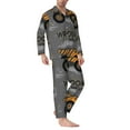 thumbnail image 3 of Kll Construction Machines Sleepwear Mens Flannel Pajamas,Long Cotton Pj Set, 3 of 9