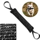thumbnail image 4 of Greeniant Entrenador de mascotas de tela de algodón, portátil, de Color sólido, con doble asa, interactivo, relajante, para masticar, juguete para Suministros para perros Negro Greeniant  PT005027-01, 4 of 6