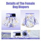 thumbnail image 4 of Pañales para perros Leekalos reutilizables para mujeres, muy absorbentes, 4 of 7