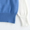 thumbnail image 5 of Kogui Boys V Neck Sweater Boys' Crew Neck Long Sleeve Sweater - Soft Pullover Sweaters for Youth Kids Boys Size 5T 6T (Blue,5-6 Years), 5 of 7