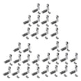 thumbnail image 1 of 60Pcs T Slot L-Shape Interior Inside Corner Connector Joint Bracket for Aluminum Extrusion Profile 2020 Series Slot 6mm, 1 of 7