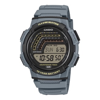 Casio Men's Gray Tide Graph Digital Sport Watch - WS-1700H-8AVCF