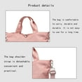 thumbnail image 5 of Anckoeil Lightweight Expandable Double Shoulder StrapandCapacity Travel Duffel Bag Sports Tote Gym Bag Shoulder Weekenders Overnight Bag for Women, 5 of 8