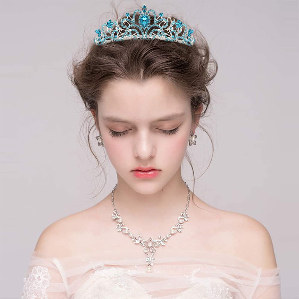 Diamant Diadème Vintage Baroque Reine Roi Mariée Diadème Couronne Pour Les Femmes Coiffe De Bal De Mariée De Mariage Diadèmes Et Couronnes Bijoux De