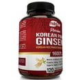 thumbnail image 5 of NutriFlair Korean Panax Ginseng 1600mg Per Serving, 120 Capsules – Herbal Energy & Vitality Supplement, Non-GMO, Vegan, Made in USA, 5 of 10