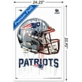 thumbnail image 3 of NFL New England Patriots - Drip Helmet 20 Wall Poster, 22.375" x 34", Framed, 3 of 3