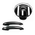 thumbnail image 2 of 2 Pcs Poignée de Porte Noire en Abs pour Mini Cooper S R50 R53 R56 & 1pcs Capuchon de Réservoir de Carburant Noir, 2 of 4