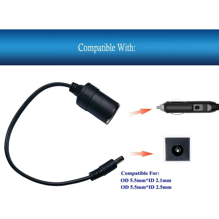 UpBright 12V Cigarette Lighter Socket Adapter Compatible with