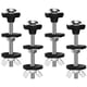 thumbnail image 1 of Kit de tornillos para asiento de inodoro Loriyboe con tornillos de acero inoxidable, 1 of 7