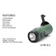 thumbnail image 2 of Hand Crank Charger Hand Crank Lights Battery Operated AM FM Weather Radio Phone Charger Night Fishi, 2 of 5