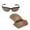 Brown, variant on Walleva Black Polarized Replacement Lenses for Smith Parallel Max Sunglasses