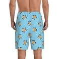 thumbnail image 4 of Lsque Sea Turtle Mens Sleep Pajama Shorts,Short Pajama Pants, Cotton Ultra-Soft Knit-Small, 4 of 9