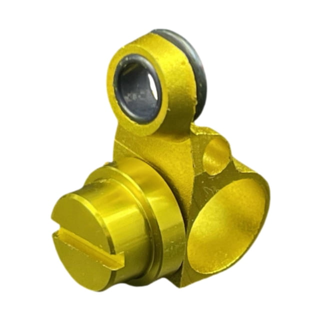 Botón de ajuste del carrete de pesca, tapa de control de tensión del carrete giratorio, estable para CR80 cc80, accesorio de de pesca de aleación de amarillo