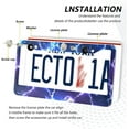 thumbnail image 5 of Coolnut Blue Lightning 2 Holes Car License Plate Frames 2PCS, Car License Plate Holder with Screw Caps Cover Set Automotive Exterior Parts Decoration for US Vehicles, 5 of 7