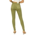 thumbnail image 3 of KHAKI & BLUE Women’s The Everyday Garment-Dyed Skinny Jeans Soft Stretchy High Rise Comfy Casual Pants, 3 of 6