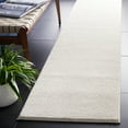 thumbnail image 2 of SAFAVIEH Pattern And Solid Carleen Solid Runner Rug, Ivory, 2'2" x 10', 2 of 8