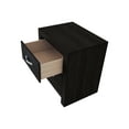 thumbnail image 4 of Emelie Black LED Panel Bedroom Set Special King 4 Piece: Bed, Dresser, Mirror, NightStand, 4 of 7
