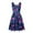 Pink, variant on IROINNID A-Line Dress For Women Fashion Sleeveless Printed Skinny Dress Long Dress V-Neck Knee-Length Dress