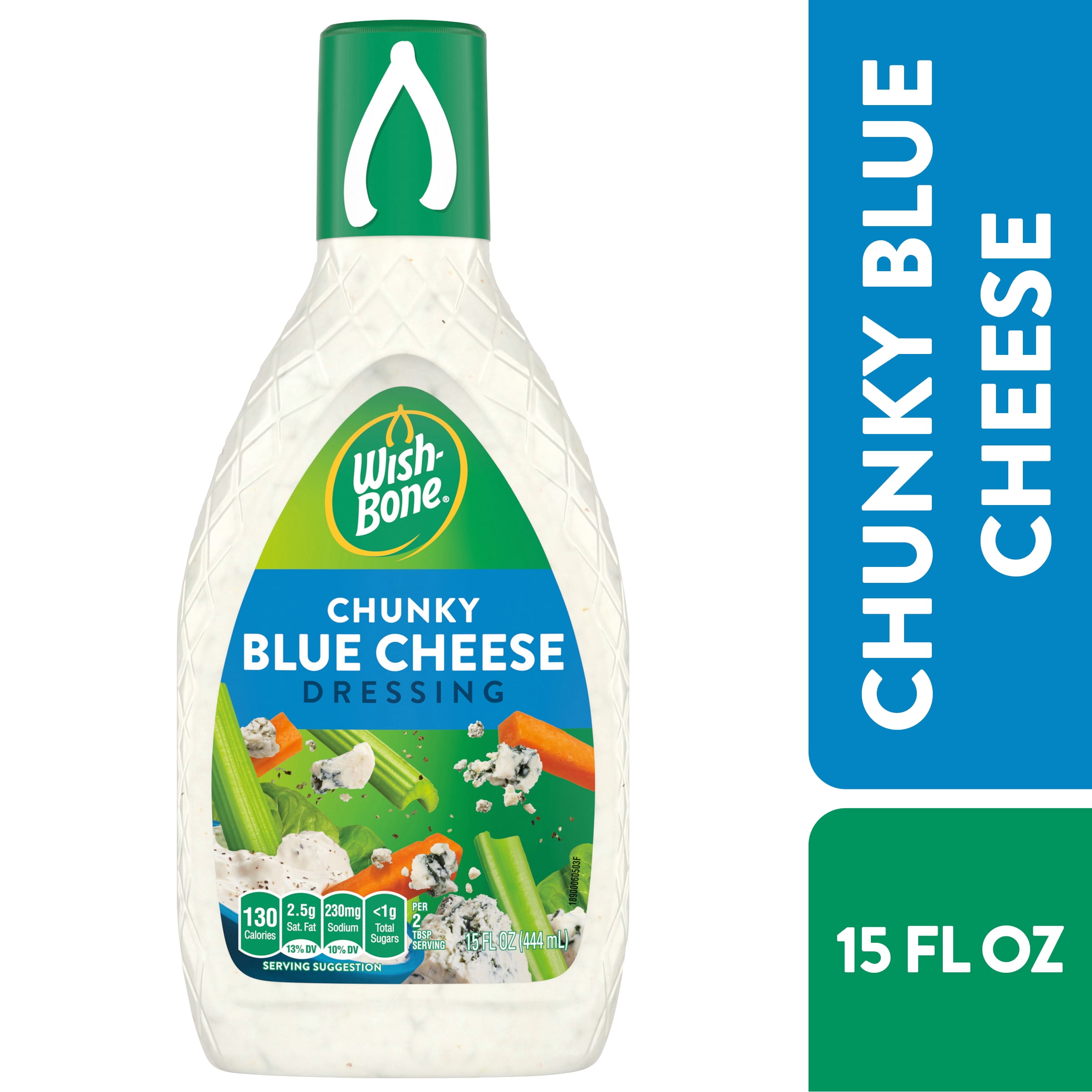 Wish-Bone Chunky Blue Cheese Dressing, 15 FL OZ