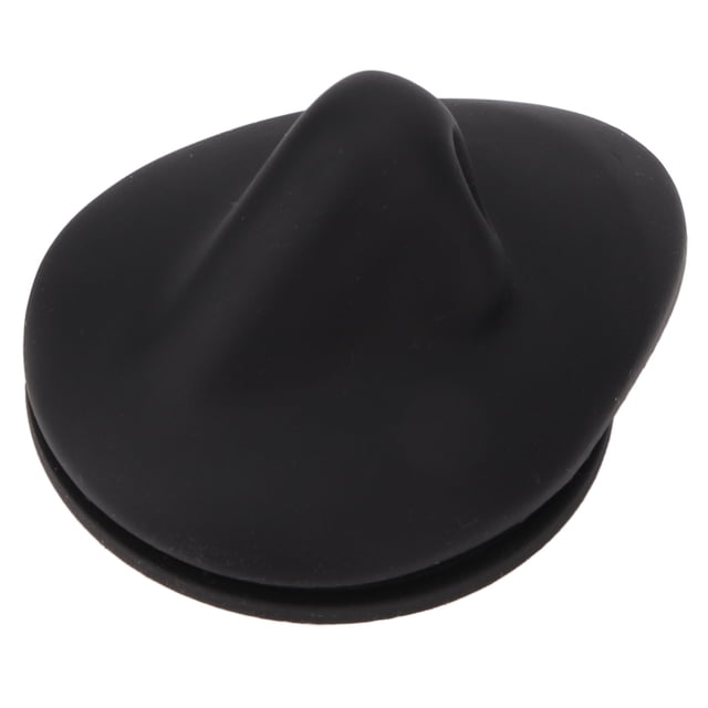 Modelo de Nariz de Acupuntura, Modelo de Nariz de Pantalla de Silicona Negro Negro Simulado Para Exposición