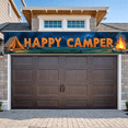 thumbnail image 4 of Forest Design Happy Camper Tent Banner Campfire Nature Scene for Outdoor Adventure Camping Event, 4 of 5