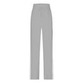thumbnail image 5 of Wovix Women Wide Leg Sweatpants High Waisted Baggy Sweat Active Striped Track Casual Loose Pants with Pockets, 5 of 6