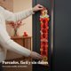 thumbnail image 2 of Abbraccia Pareados festivos, diseño Año del Caballo, carácter Fu, decoración de puerta, decoración hogar Año Nuevo Chino, 2 of 6