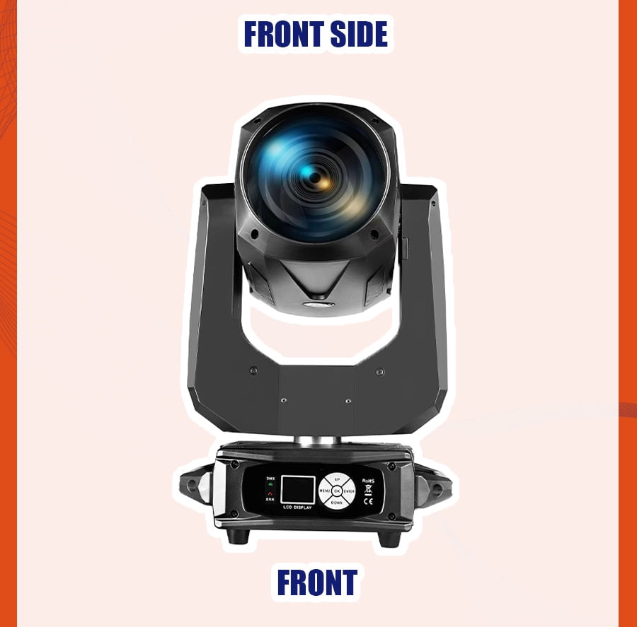 2Pcs Super beam Moving Head 380w 18r Pro Beam 380 With 1Pcs Flycase For Disco Dj Stage Beam Light Fixture with 14 Gobos