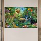 thumbnail image 1 of Pintura de diamante 5D DIY Taladro redondo completo Bosque Zoo Animal Kit Decoración del hogar Hugtrwg Para estrenar, 1 of 9