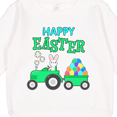 thumbnail image 3 of Inktastic Happy Easter Bunny and Tractor Toddler Sweatshirt, 3 of 4