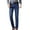 Blue, variant on Mens Jeans Stretch Skinny Solid Color Pocket Fashionable Casual Youth Versatile Sports Jeans Pants