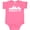 Hot Pink, variant on Inktastic Milwaukee Wisconsin Skyline Wi Cities Boys or Girls Baby Bodysuit