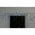 thumbnail image 3 of Northlight Mini Icicle Incandescent Christmas Lights - Blue - 5.75' White Wire - 100ct, 3 of 4