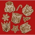 thumbnail image 2 of Boy's Transformers Gingerbread Transformers  Graphic Tee Red Medium, 2 of 4