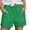 D248/Green, variant on Afdoent Shorts For Women Straight Leg Fashion Casual Shorts With Pockets Elastic Waist Sports Loose Summer Vacation Outfit