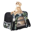 thumbnail image 6 of Animal Pet Carrier Bag with 900D Oxford Fabric, Nylon Webbing - 17x10x11.8 in, 43x26x30 cm, 6 of 7