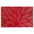 thumbnail image 2 of Baohd Isolation Western Nappe Restaurant Maison Table à Manger PVC Coussin Vaisselle Disque Non-slide Nappe Rose Rouge, 2 of 6